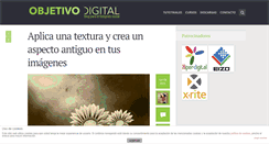 Desktop Screenshot of objetivodigital.es